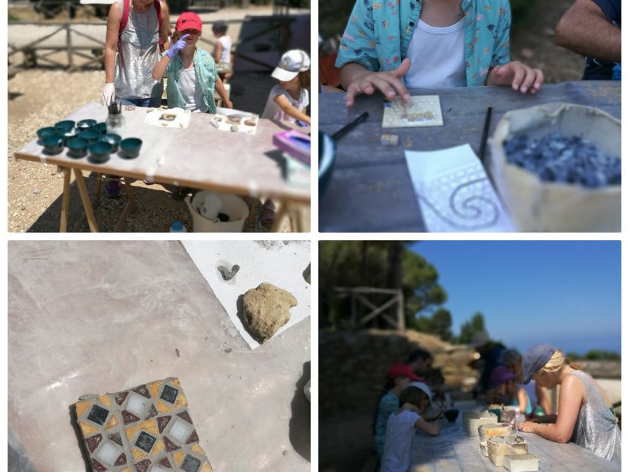 Toscana con bambini. Visita all’acropoli di Populonia con laboratorio di Mosaico…una bellissima esperienza!